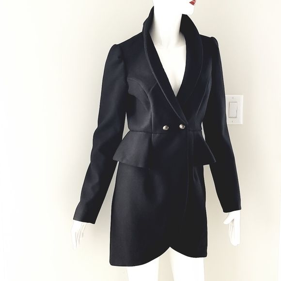 PEPLUM PEACOAT - Picture 4 of 4